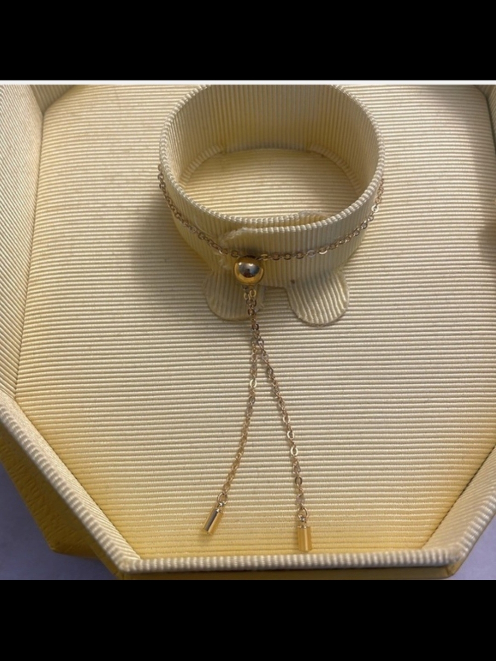 Swarovski Una Heart Bracelet (Article no. 5634724), a romantic gold-tone plated - Picture 6 of 8